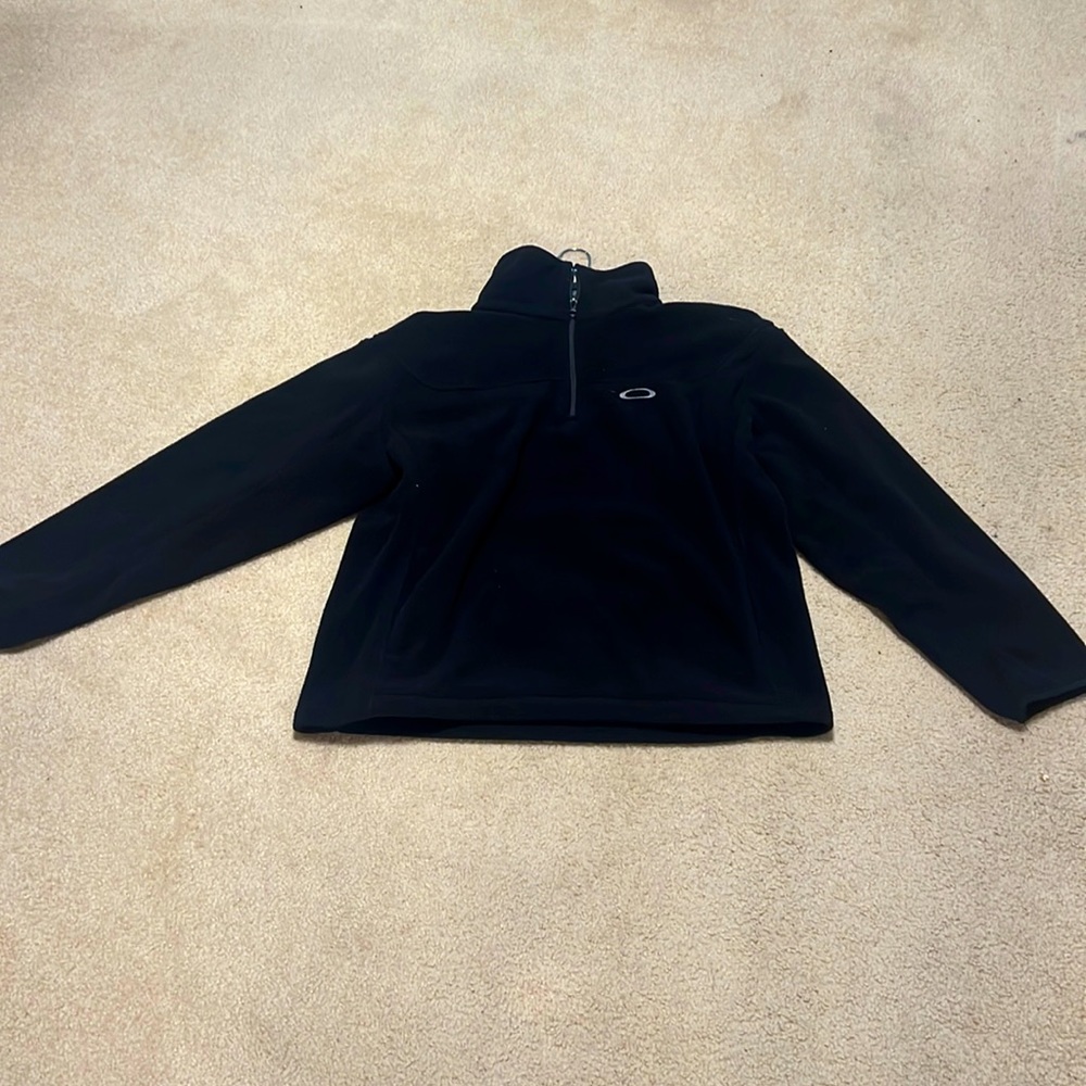Mens large Oakley fleece jacket